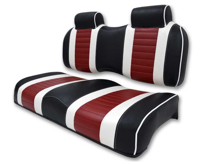Premium Bench Back- 3 Tone Vertical Stripes