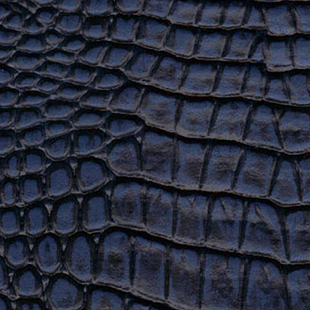 Crocodile material color - sapphire